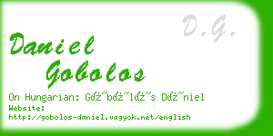 daniel gobolos business card